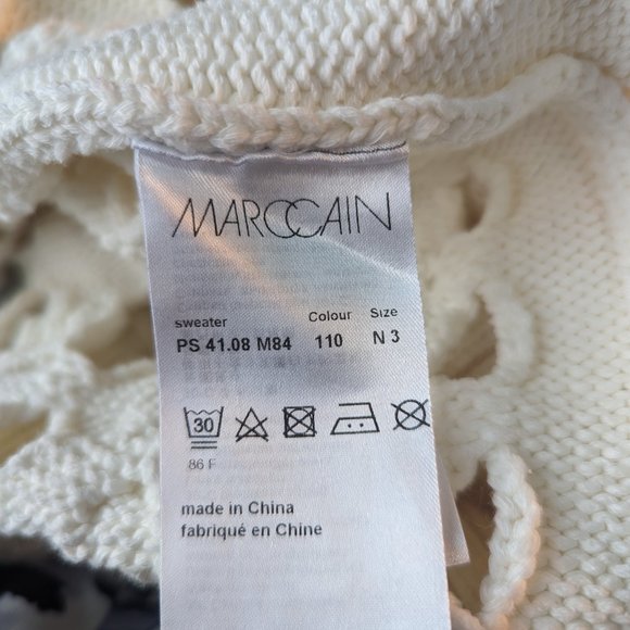 Marc Cain open Knit wool sweater - Picture 6 of 6